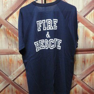 South Austrailia Fire Services  FIRE RESCUE duty shirt~unique~nice shape…